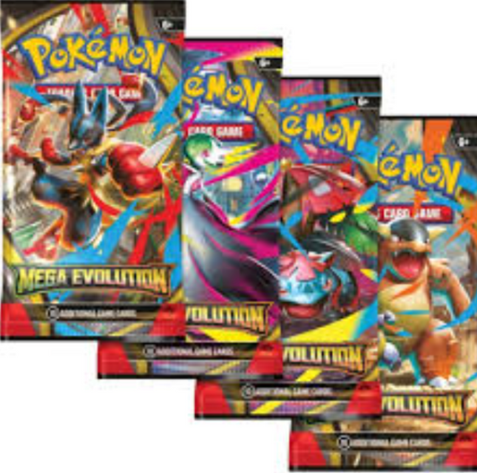 Mega Evolutions Booster Pack